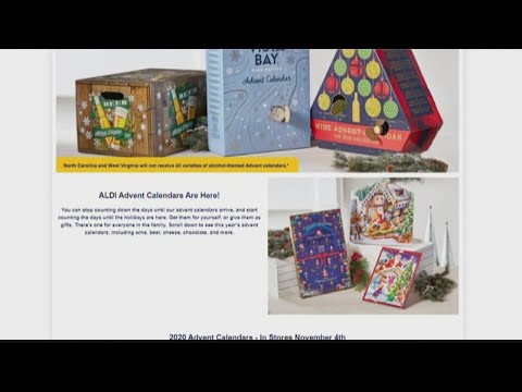 Aldi advent calendars available today - but always go fast