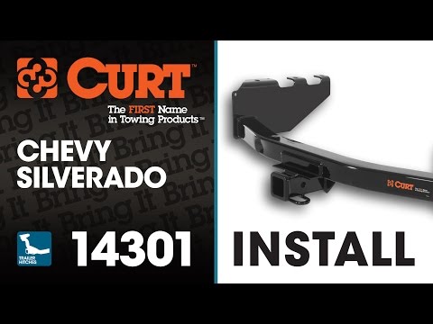 Trailer Hitch Install: CURT 14301 on a Chevy Silverado