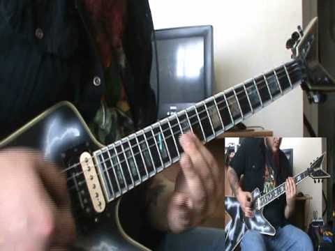 Pantera - Fucking Hostile guitar cover - by Kenny Giron (kG) #panteracoversfromhell