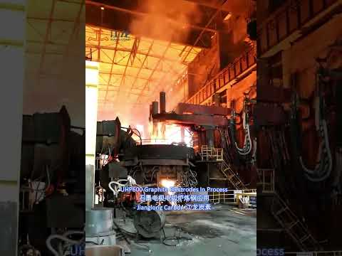 UHP600 Graphite Electrodes In EAF Process