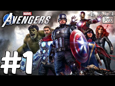 MARVEL'S AVENGERS - Gameplay Walkthrough Part 1 - FULL BETA (PS4 PRO) No Commentary