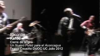 Racontto - Kafod en vivo / Chilean folk music with progressive rock