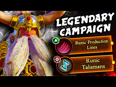 Unleashing Ancient Runic Power as Thorek Ironbrow in Total War: Warhammer 3!