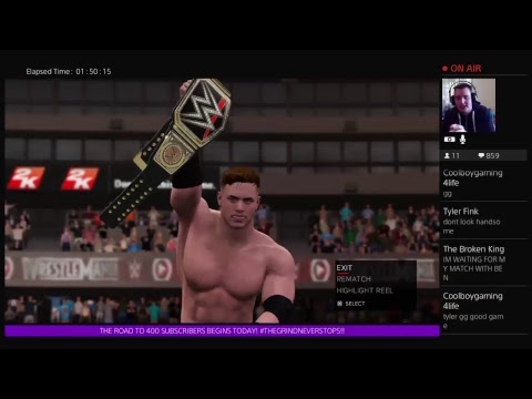 WWE 2K17 My Career Mode Episode 302 - THE FUTURE NUMBER ONE CONTENDER! (WWE 2K18 countdown)