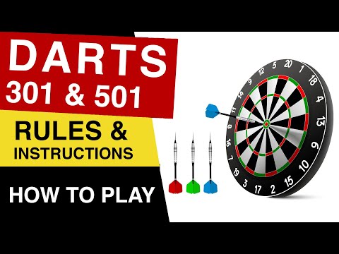 So spielt man Darts: Regeln für Darts-Brettspiele: Darts