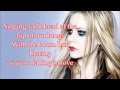 Avril Lavigne - Here's To Never Growing Up (Lyrics ...