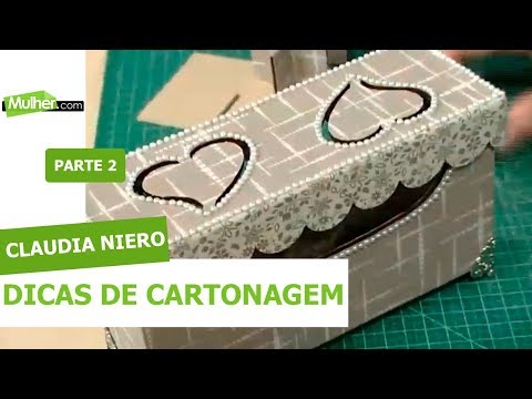 Dicas de Cartonagem - Claudia Niero - 19/09/2018 P2