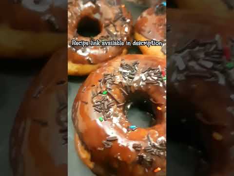 chocolate donuts... yummy & creamy  #MusfirahKhan #shorts #donuts
