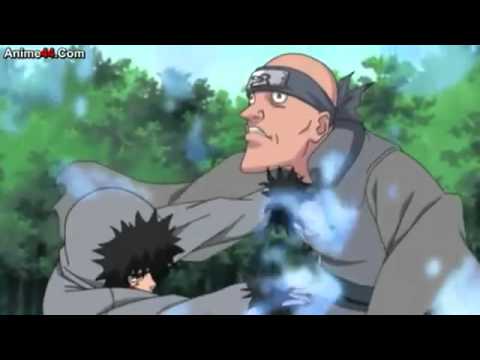 Kiba Using Eight Trigrams Sixty-Four Palms Hyuga jutsu