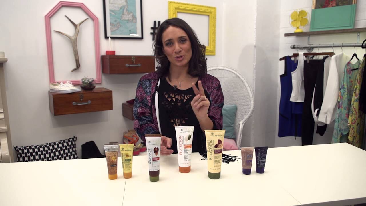 Camille teste des produits pour exfolier et hydrater d'Yves Rocher!