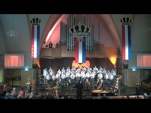Oranje Jubileum Concert 2023  / afscheidsconcert Geurt Souman Mannenkoor Ailanthus