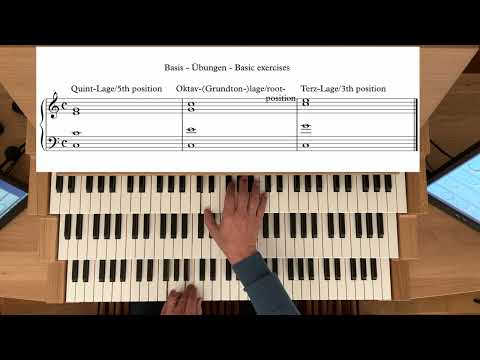 Faszination Orgelimprovisation - Basisübungen 1: Enge - Weite Lage