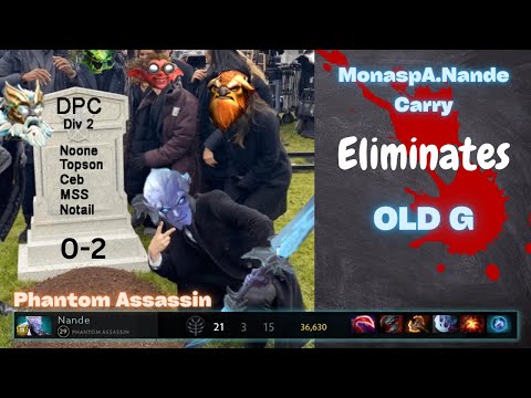 Old G Topson Stack DESTROYED by Ex - Ad Finem Players, MonaspA.Nande PA shines