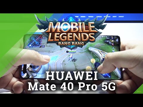 Huawei Mate 40 Pro 5G - Mobile Legends Settings & Review