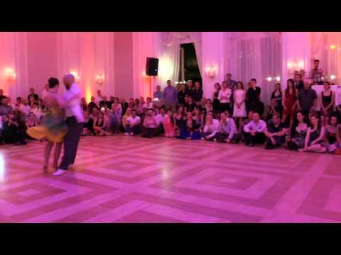  Mariano Otero  and  Alejandra Heredia  are  dancing  to  a  nontraditional song  in  2015