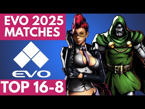TOP 8 UMVC3 at EVO 2025 - Ultimate Marvel vs. Capcom 3 TOP 16 BYOC Tourney