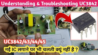 V125 UC3842, UC3843, UC3844, UC3845 Current Mode PWM SMPS Controller IC Full Functional Details