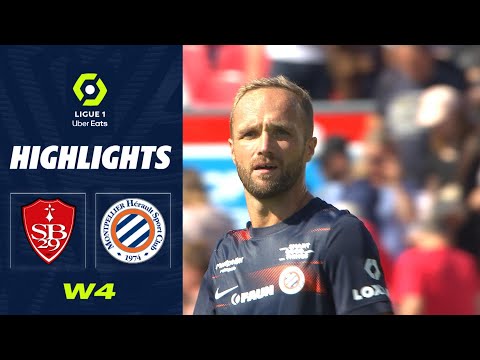 STADE BRESTOIS 29 - MONTPELLIER HÉRAULT SC (0 - 7) - Highlights - (SB29 - MHSC) / 2022-2023