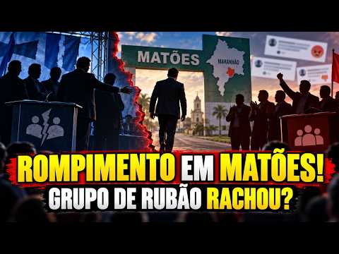 GRUPO DE RUBÃO RACHA E ACUSAÇÕES EXPLODEM EM MATÕES