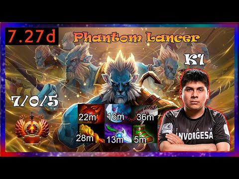 k1 hector phantom lancer HC | Full Gameplay 7.27d | Dota 2 Pro Replays