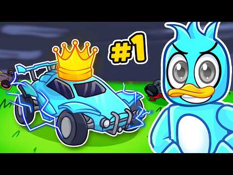 I Pretended To Be The #1 Rocket League Player To Troll MY FRIENDS...