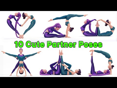 10 Cute Partner Yoga Poses