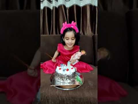 krishika birthday celebration at home