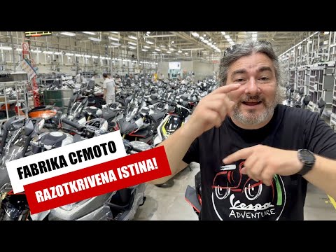 Razotkrivena CFMOTO Fabrika (Ep.4) - Mudrolije na Motorima