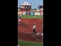 Maddie Trost Pitching at Chicago Bandits Stadium July 7, 2015