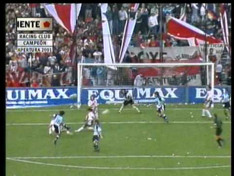 Racing 1 - River 1 - Torneo Apertura 2001.mpg