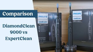 Sonicare DiamondClean 9000 vs ExpertClean 7300 [UK]