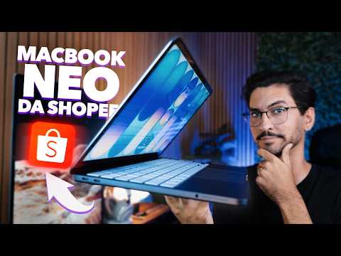 Comprei o MACBOOK NEO DA SHOPEE! (mais barato) | Vale a pena?