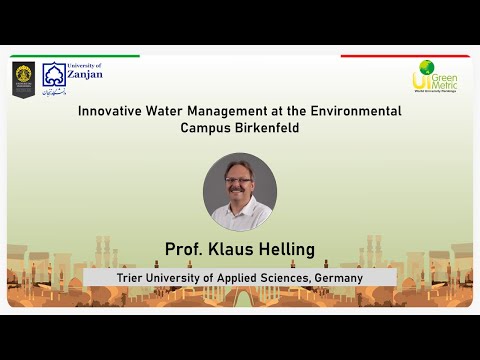 Prof. Klaus Helling, Representative of President, Trier University of Applied Sciences, Germany