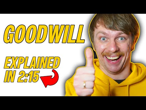 WHAT IS GOODWILL? (EASIEST EXPLANATION) Straight to the Point #STTP #237