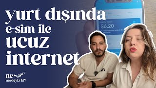 Yurt Dışında e-Sim ile İnternete Ucuz Nasıl Ulaşılır? e-Sim Nasıl Yapılır? Nasıl