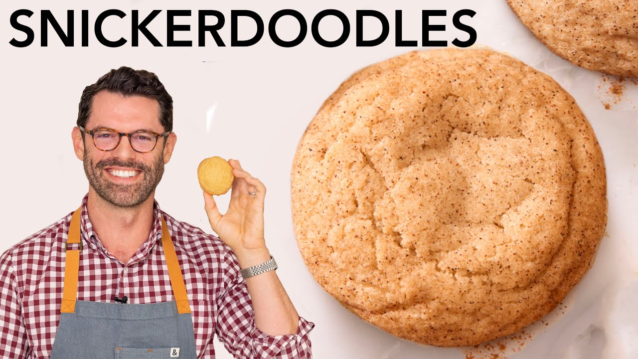 Preppy Kitchen's Soft & Chewy Snickerdoodles