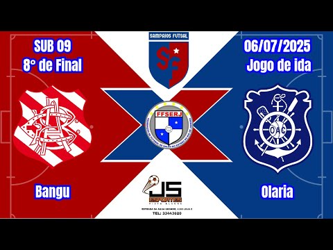 SUB 09 BANGU X OLARIA - 8° DE FINAL IDA