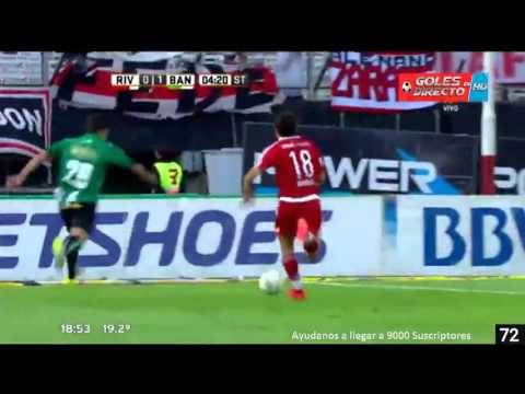 River Plate vs Banfield 0-1 Gol de Santiago Silva