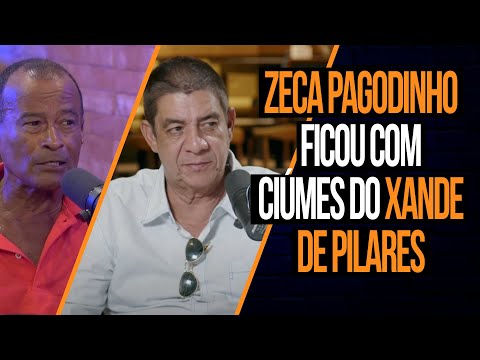 O ZECA PAGODINHO FICOU COM CIÚMES DO XANDE PILARES 😂 | Zé Roberto no Brito Podcast