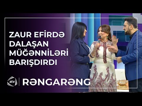 Zaur Nəbioğlu efirdə dalaşan MÜĞƏNNİLƏRİ BARIŞDIRDI