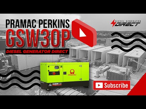 GSW30P Pramac Perkins Diesel Generator
