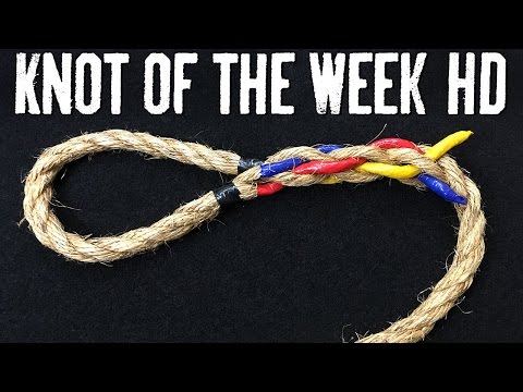 How to Eye Splice a Natural Fiber Rope - ITS Knot of the Week HD