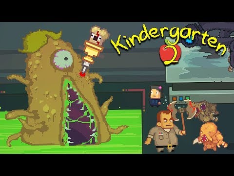 NUGGET DOESN'T LIKE SCHOOLS WITH DARK SECRET LABS WITH GIANT ALIEN MONSTERS | Kindergarten 2 [10]
