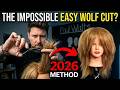 How to Cut a Perfect Wolf Cut | 2026 Wolfcut Hair Tutorial | Easy DIY Trend