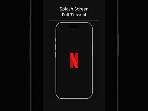 Splash Screen Animation in Figma Tutorial #netflix #splashscreen #splashapp