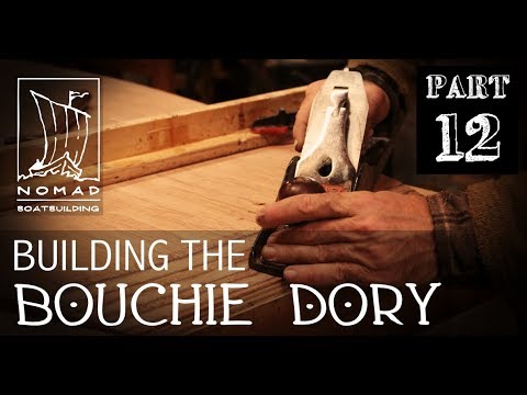 Building the Bouchie Dory Pt. 12 - Scarfing the bottom panel