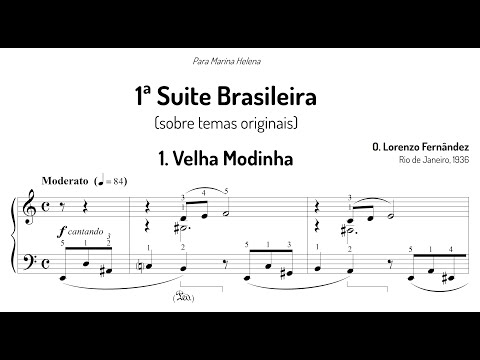 Oscar Lorenzo Fernández | 1ª Suite Brasileira (sobre temas originais) | Rio de Janeiro, 1936