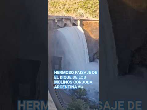 DIQUE DE LOS MOLINOS Córdoba Argentina🇦🇷Aquí en las sierras hay agua💧Tenemos agua💧 #sierrasdecordoba