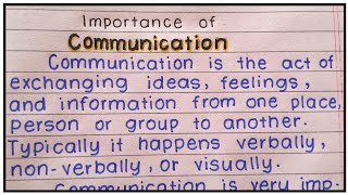 Importance of communication skill | How to improve communication skills | Communication skill ways