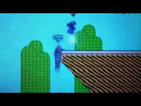 Captain Falcon at Super Mario Maker